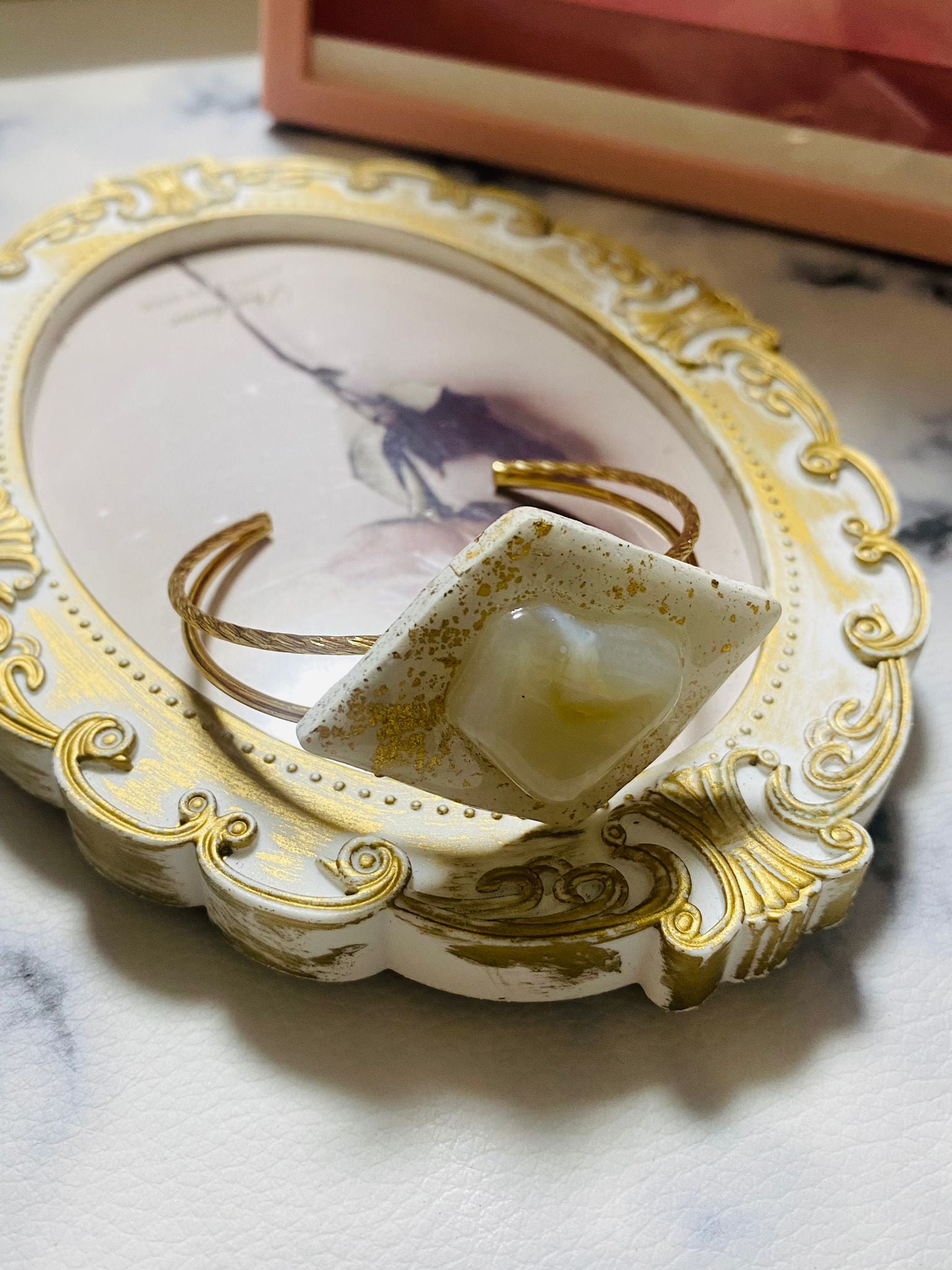 Pulseira Pedra quartzo Glambox