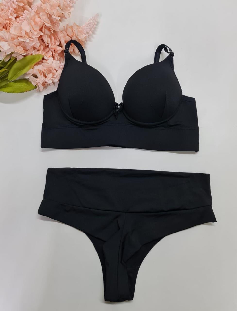 Conjunto Lingerie Liso Prysben