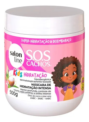 Salon Line SOS Cachos Kids Máscara de Tratamento – 500g