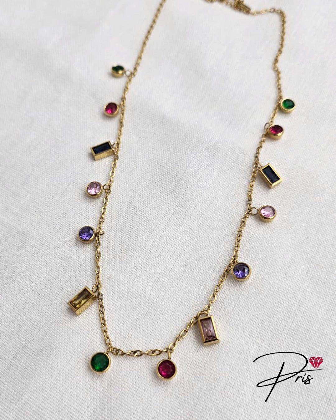 Colar Colorido Pris Accessories