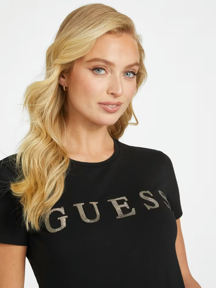 T-Shirt Pepper Metallic Logo Tee Guess