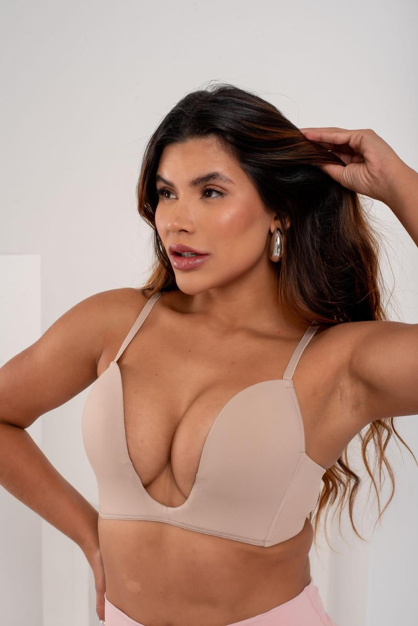 Sutiã Invisível Prysben – Decote Profundo e Suporte Extra