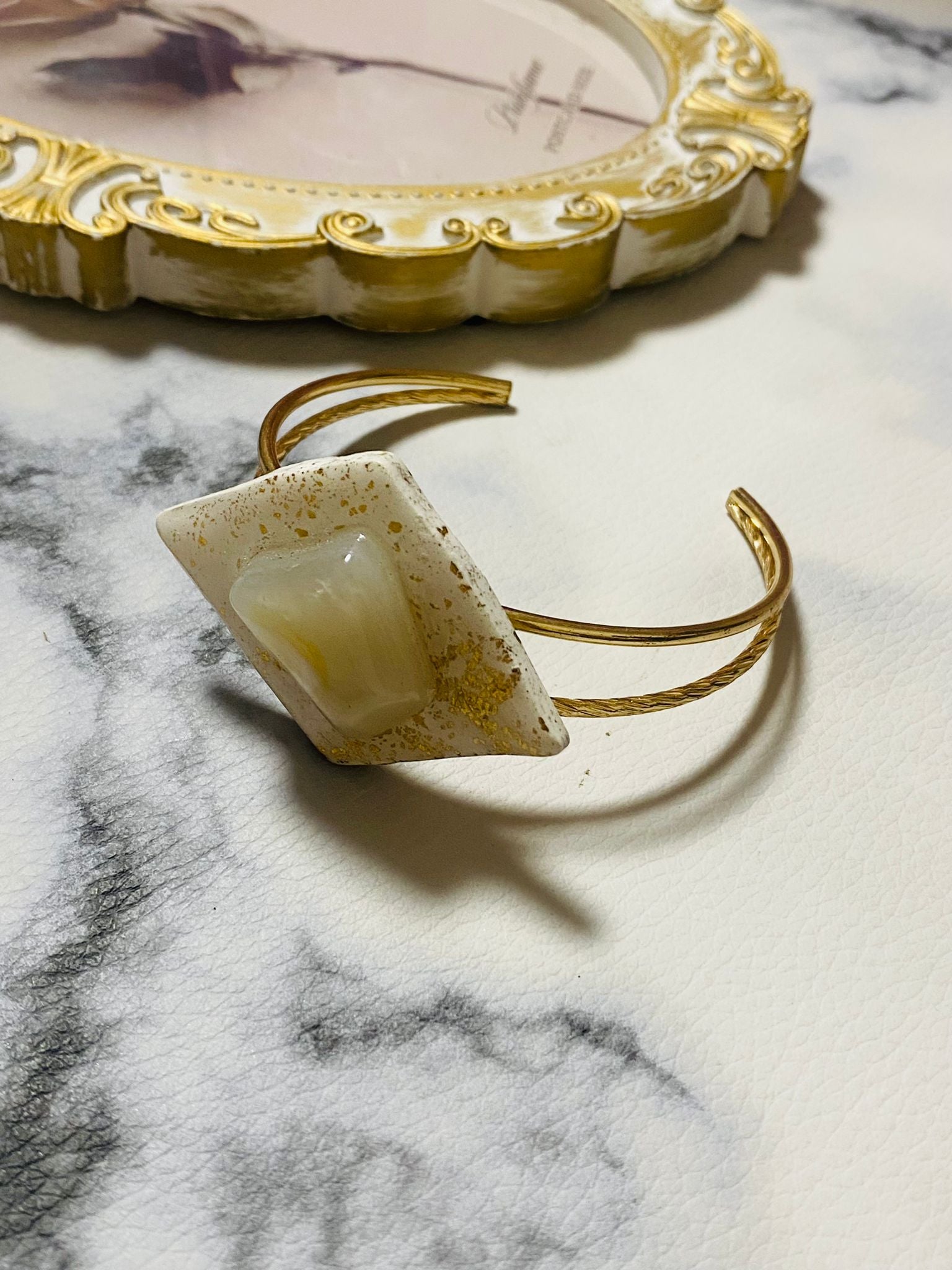 Pulseira Pedra quartzo Glambox