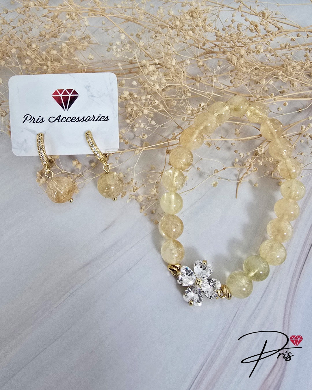 Pulseira De Citrino Pris Accessories