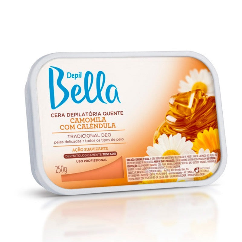 Depil Bella Cera Depilatória Quente Camila Com Calêndula 250g