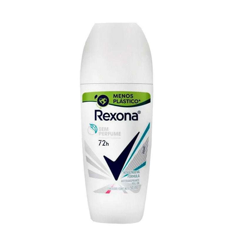 Rexona Sem Perfume Desodorante Roll On 50ml