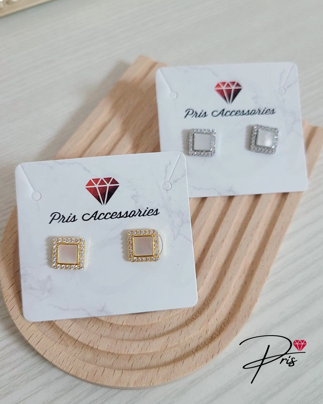 Brinco Quadrado Pris Accessories