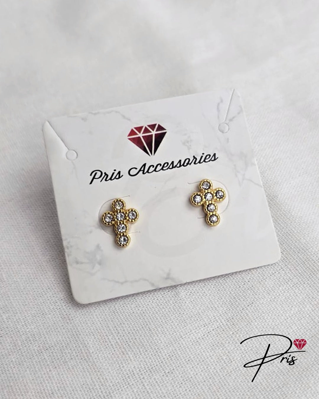 Brinco Crucifixo Pris Accessories