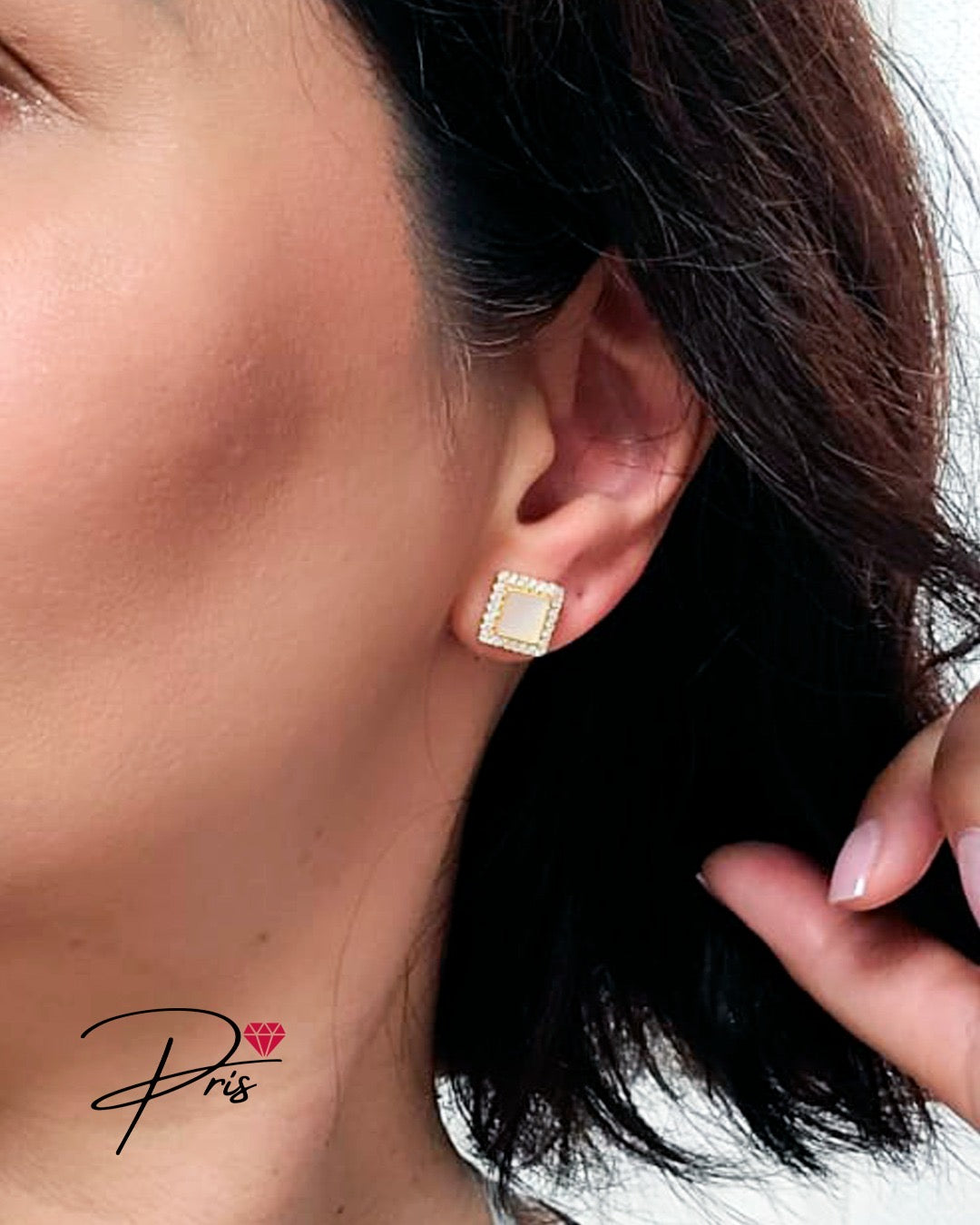 Brinco Quadrado Pris Accessories