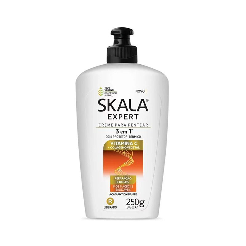 Skala Exp Vitamina c+Colageno Vegetal Creme para Pentear 250g