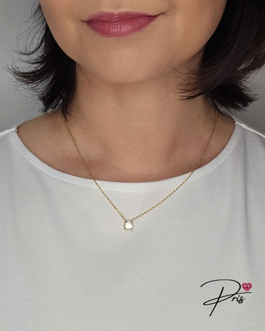 Colar Ponto De Luz Pris Accessories