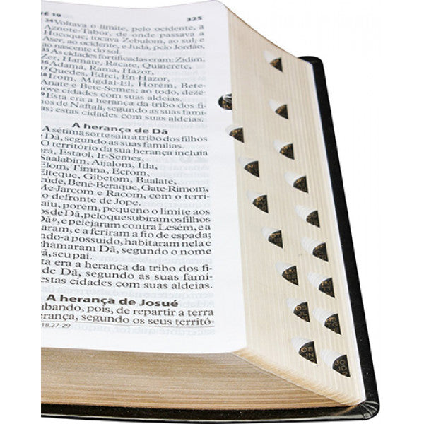 Bíblia Sagrada - Letra Extragigante Com Índice - ARA - Luxo – Preta