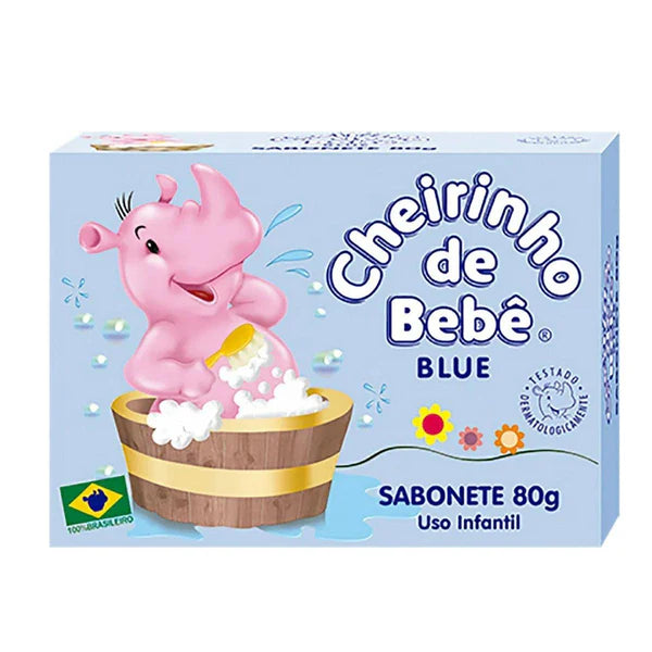 Cheirinho De Bebe Azul Sabonete 80g