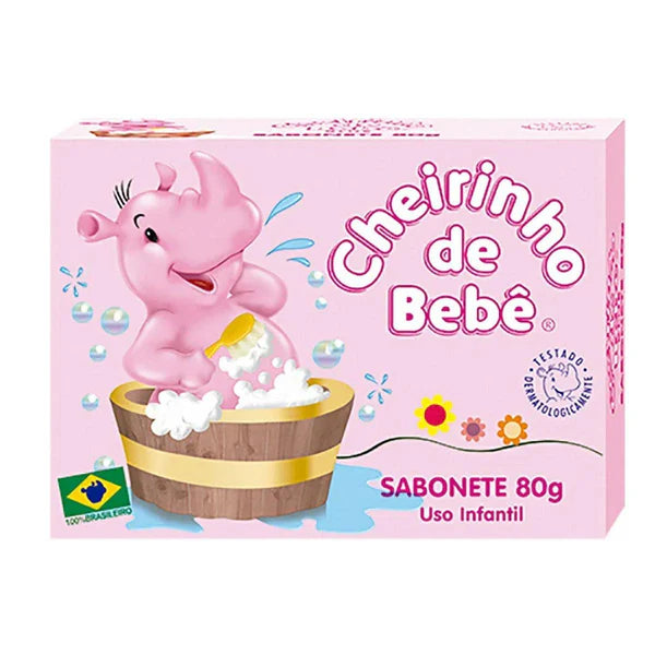 Cheirinho De Bebe Rosa Sabonete 80g