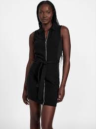 Vestido Harper Linen-Blend Guess