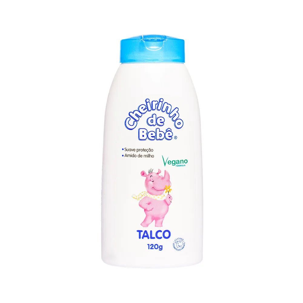 Cheirinho De Bebe Azul Talco 120g